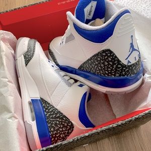 Jordan Retro 3 Racer Blue